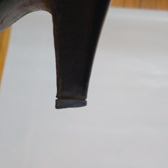 WOMEN LEATHER BOOTIES SIZE 38 1/2 MADE IN ITALY - Picture 14 of 16